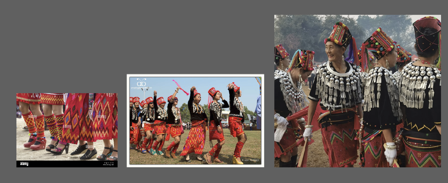 Singpho tribe textile reference